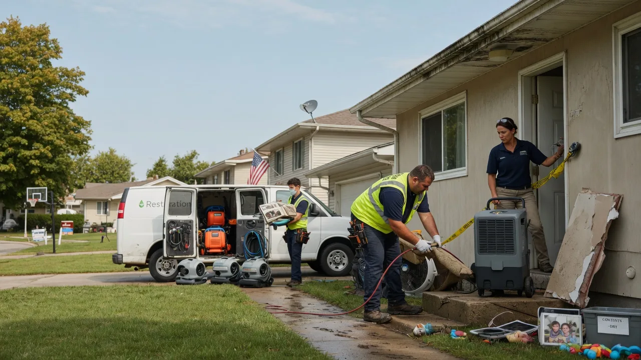 Water Damage Restoration in Wyocena, WI near me